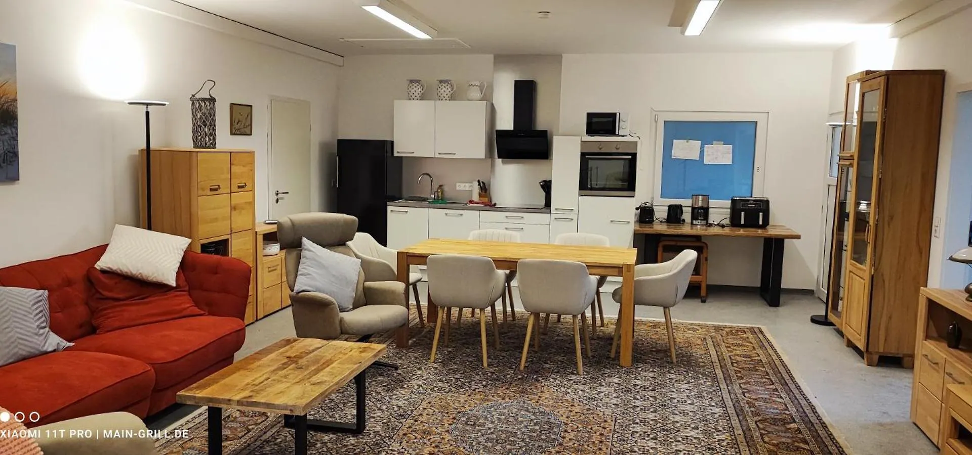 Modernes Luxus-Apartment 123Qm Bei Wuerzburg Mit Parkplatz Terasse Grill Wlan Veitshochheim