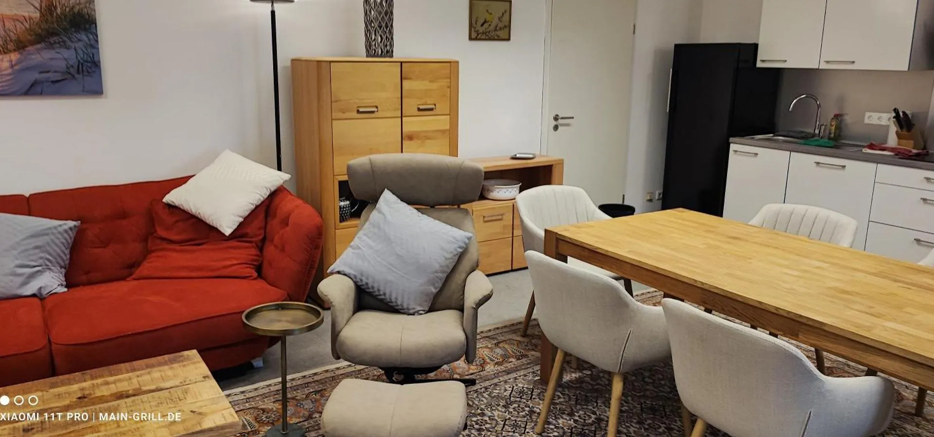 Modernes Luxus-Apartment 123Qm Bei Wuerzburg Mit Parkplatz Terasse Grill Wlan Veitshochheim Apartment