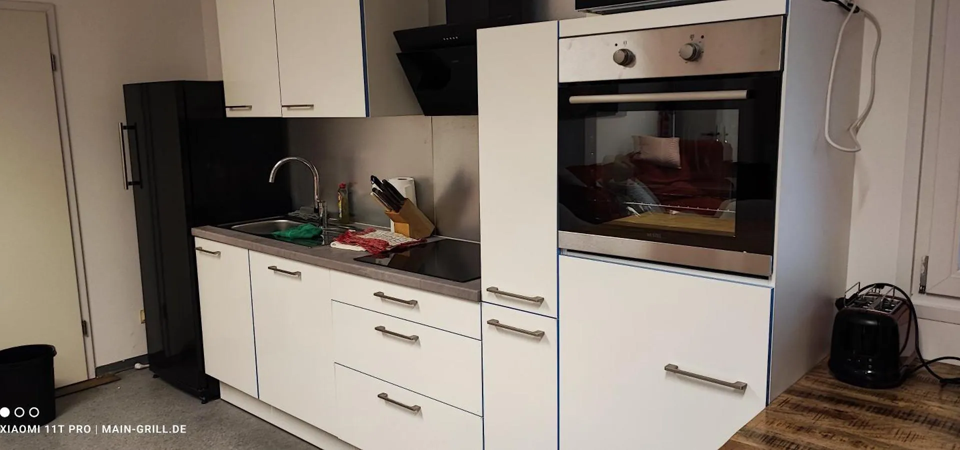 Modernes Luxus-Apartment 123Qm Bei Wuerzburg Mit Parkplatz Terasse Grill Wlan Veitshochheim